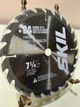 New Skil 7-1/4 Carbide Teeth #75724 Framing Circular Saw Blade. Fixed Price $8.99.