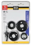 5-PC. Hole Saw Set, Carbon Steel 109264. Fixed Price $24.41.