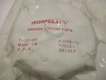 Homelite New DM40, DM50, DM54, XL-98C, XL-98D Pulley P/n 43998-1. Fixed Price $24.99.