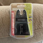 Rockwell 2-1/2'' Bi-metal Wide Cut Oscillating Blade Universal Fit Nail Wood New. Fixed Price $9.99.