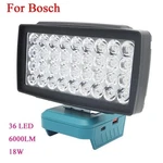 36 Bead Led Car Work Flashlight Torch Usb Power Bank For Bosch 18V Battery. Fixed Price $16.99.