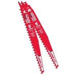 2 Pack Diablo Demon Carbide Teeth Reciprocating Saw Blades 9 In. 3 Tpi. Fixed Price $19.95.