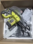 Ryobi 14 Amp Corded 10 In. Compound Miter Saw With Led Cutline Indicator TS1346. Fixed Price $125.99.