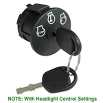 Ignition Switch W/ Key 3 Position 5 Terminals Fits John Deere Cub Cadet Craftsma. Fixed Price $13.00.