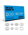 Craly Saw Blade Bushing Set, Arbor Adapter Kit, Blue), Silver. Fixed Price $14.20.