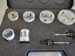 Blue Point Snap On 8PC Hole Saw Set LHS608B. Fixed Price $140.00.