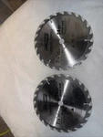 New 2-PC Tool Shop 7-1/4" Carbide Tipped Ripping Saw Blade Set 24T Teeth. Fixed Price $25.00.