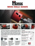 Morse Bi-metal Hole Saws, Select Size, 4" 6", New. Fixed Price $15.50.
