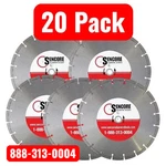 14" Gp Segmented Diamond Saw Blades (20PK) For Concrete Masonry + Free Shipping. Fixed Price $619.18.