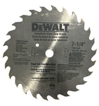 Dewalt DW3323 Round Arbor Circular Saw Blade 7-1/4" New In Package. Fixed Price $24.96.