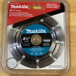 Brand New Makita A-94683 1/2" Premium Rim Diamond Blade. Fixed Price $25.00.