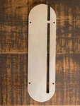 Delta Table Saw/unisaw Throat Plate Insert Cnc Machined Aluminum W/slot. Fixed Price $55.00.