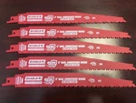5 Freud Diablo 9" Recip Blades Wood DS0912BW Fits Dewalt 20V Sawzalls. Fixed Price $25.01.