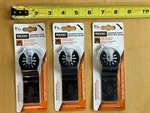 Ridgid A24JM31 Universal Multi-tool Japanese Tooth Wood Blade 1-1/4 PLUNGE,3/PK. Fixed Price $12.95.