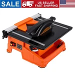 7-INCH Wet Tile Saw 6500 Rpm Pure Copper Motor, Adjustable 45 Bevel. Fixed Price $78.84.