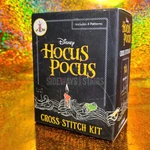 Hocus Pocus Cross Stitch Kit 4 Patterns Disney Miniature Craft Sanderson. Fixed Price $24.99.