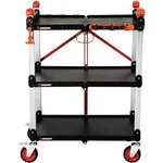 Siterunner Shelf Folding Jobsite Cart CRE-F3SCBL. Fixed Price $358.80.