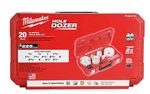 Milwaukee Tool 49-22-4170 20 Piece Hole Dozer General Purpose Bi-metal Saw. Fixed Price $119.00.