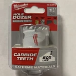 Milwaukee 49-56-0710 1-1/4 In. Hole Dozer With Carbide Teeth Saw, New. Fixed Price $15.99.