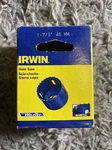 Irwin 373178BX Bi-metal Hole Saw, 1-7/8 Diameter. Fixed Price $10.99.