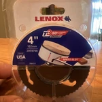 Lenox 2059708 Speed Slot Bi-metal Hole Saw For And Wood Cutting 4" / T3. Fixed Price $23.99.