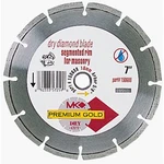Mk Diamond 150688 Premium Gold 7-INCH Dry Cutting Segmented Blade With 5/8-INCH. Fixed Price $44.95.