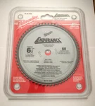 Milwaukee 48-40-4005 6-1/2" 60T Non-ferrous Metals And Plastic Saw Blade. Fixed Price $36.00.