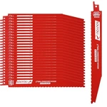 25 Pack 9 Inch 6/12 Tpi Reciprocating Saw Blades Bi-metal Steel Demon With Pe.... Fixed Price $48.84.