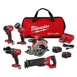 Milwaukee 3697-25 18V Tool Combo Kit. Fixed Price $360.00.