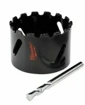 Milwaukee 2-1/2 In. Carbide Grit Hole Saw With Pilot Bit Model: 49-56-0456. Fixed Price $30.00.
