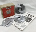 New Craftsman Kromedge Dado For Power Hand Saws + Directions In Box 9-3268 Usa. Fixed Price $15.95.