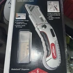 American Line 65-0203 Folding Utility Knife Box Cutter With Blades. Fixed Price $8.90.
