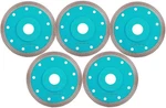 Supper Thin Tile Blade 4.5 Inch Pack Diamond Sky Blue - 5PCS,. Fixed Price $53.94.