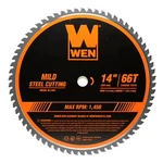 Wen 14-INCH 66-TOOTH Carbide-tipped Professional Metal Saw Blade For Mild Steel. Fixed Price $57.32.