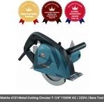 Makita 4131 Metal Cutting Circular 7-1/4" 1100W Ac 220V Bare Tool. Fixed Price $463.01.