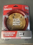 New Milwaukee 49-56-9270 5-1/4 In. Big Hawg Hole Saw With Carbide Teeth. Fixed Price $49.99.