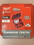 Milwaukee Hole Dozer Carbide Saw Set (8-PIECE) 49-22-3075 **new**. Fixed Price $79.99.