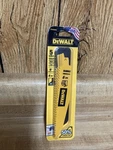 Dewalt 5 Pc Reciprocating Saw Blade 6TPI 6" DWAR6066 New. Fixed Price $12.95.