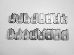 16 Individual Cutter Knives For Craftsman Molding Head Table Saw And Radial Arm. Fixed Price $21.99.