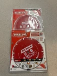 Diablo D1060X 10" Tooth Fine Finish Circular Saw Blade (2 Pack) New. Fixed Price $79.99.