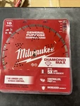 Milwaukee Tool 49-93-9016 16" Diamond Max Segmented Turbo, General Purpose. Fixed Price $139.99.
