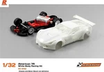 American C7R White Racing Kit Slot Car Model Scaleauto. Fixed Price $65.03.