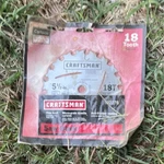 Craftsman C200 932276 5-1/2 In Carbide Circular Saw Blade 18T For Wood. Fixed Price $20.00.