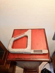 Vintage Rockwell Porter Cable Circular Saw Cross Cut Guide Down. Fixed Price $21.00.