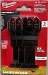 Pack Of Milwaukee Hardwood Cutting Multi-tool Oscillating Blades 49-25-1133. Fixed Price $18.99.