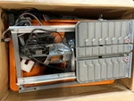 Ridgid 9-AMP 7 In. Blade Corded Wet Tile Saw With Stand. Fixed Price $299.99.