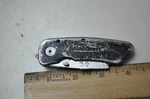 Mintcraft Folding Safety Utility Knife Used Has Replaceable Blade,. Fixed Price $8.00.