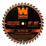 10 In. 40-TOOTH Carbide-tipped Professional Woodworking Blade For Miter Saws. Fixed Price $15.59.