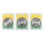 Lablt 3 Pcs 4-1/2" 40T Alloy Steel Cutting Basic With 7/8-INCH Arbor. Fixed Price $12.11.