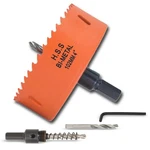 Vikiton 4 Inch Hole Saw Bi-metal 102MM With Arbor For Wood Plastic. Fixed Price $21.99.